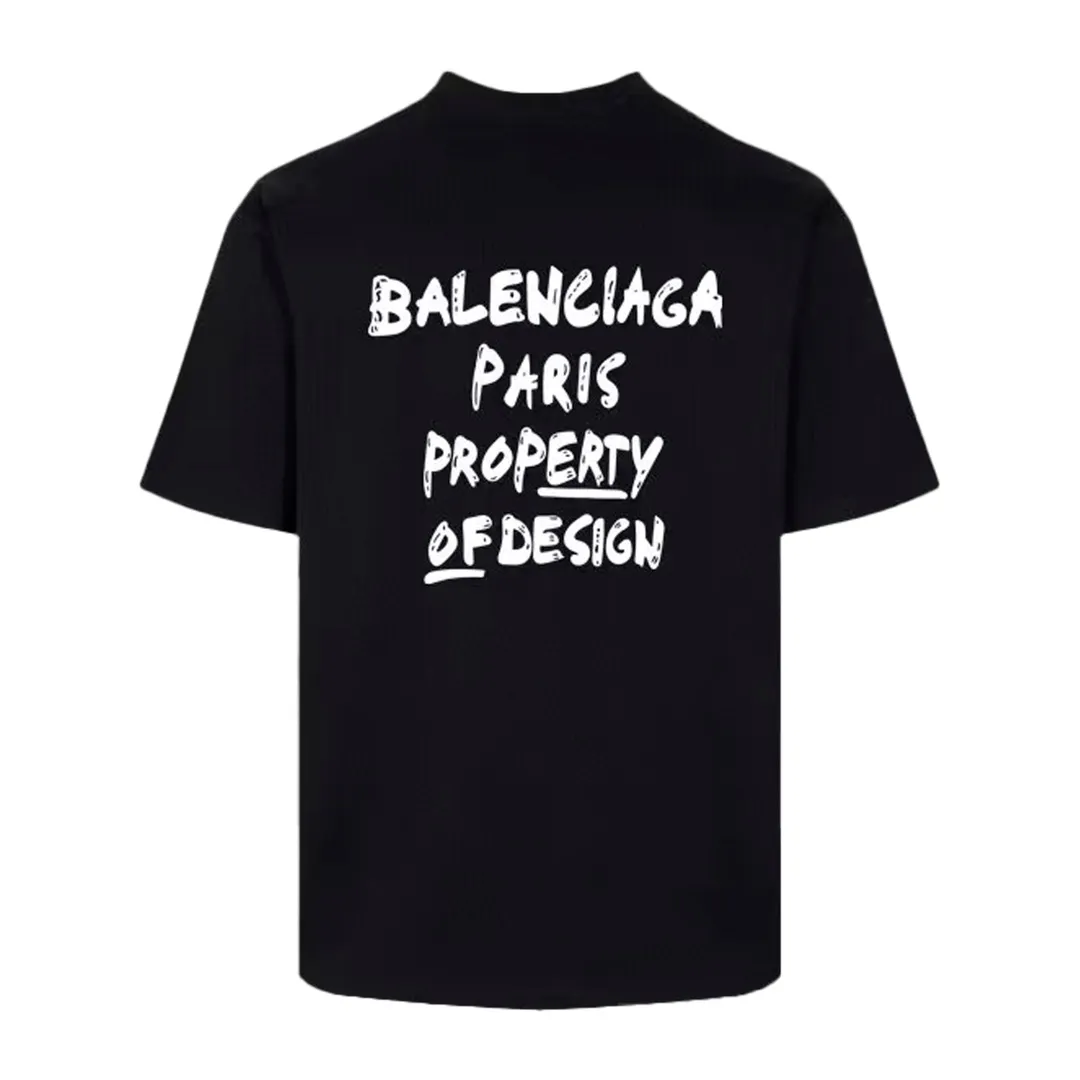 #「 Quality」 《BALENCIAGA 》24SS Classic T Quality - 2 - os 220 -26 280g - 320g - Quality ：Black White Size: XS-S-M-L